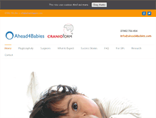 Tablet Screenshot of ahead4babies.com